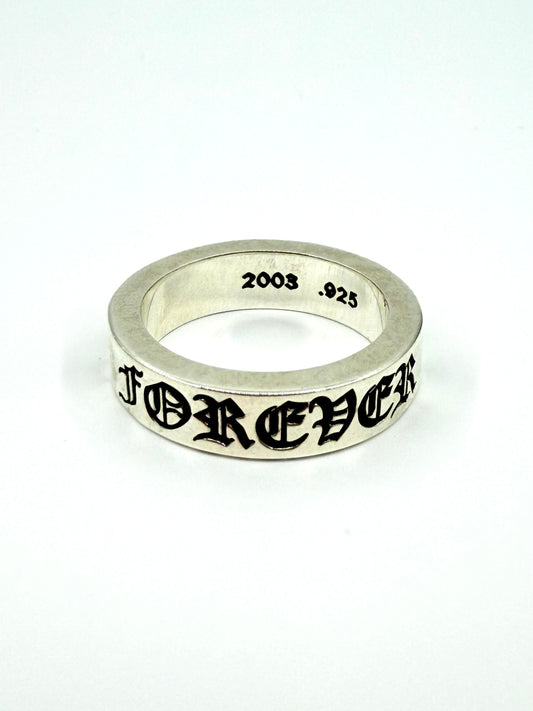 CHROME HEARTS CH FOREVER SPACER SILVER RING
