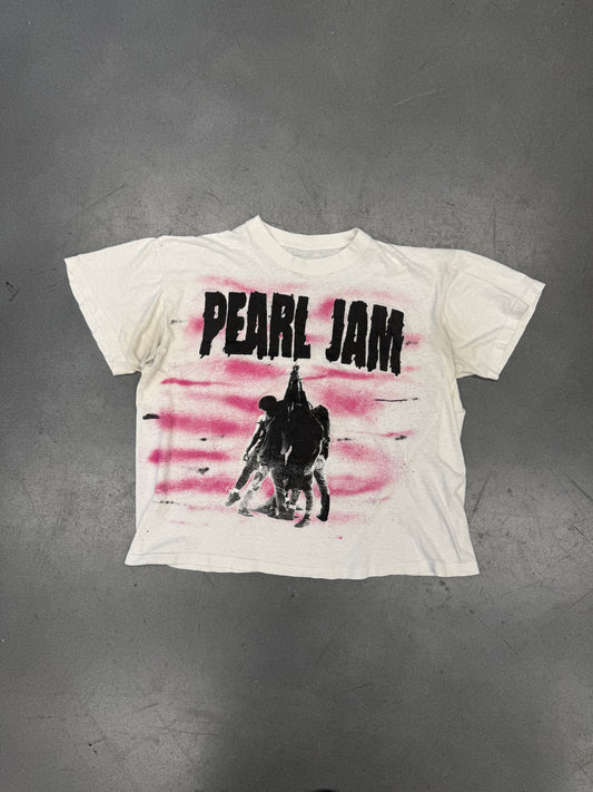 1996 PEARL JAM NO CODE EURO BOOTLEG TEE (PULLED TAG)