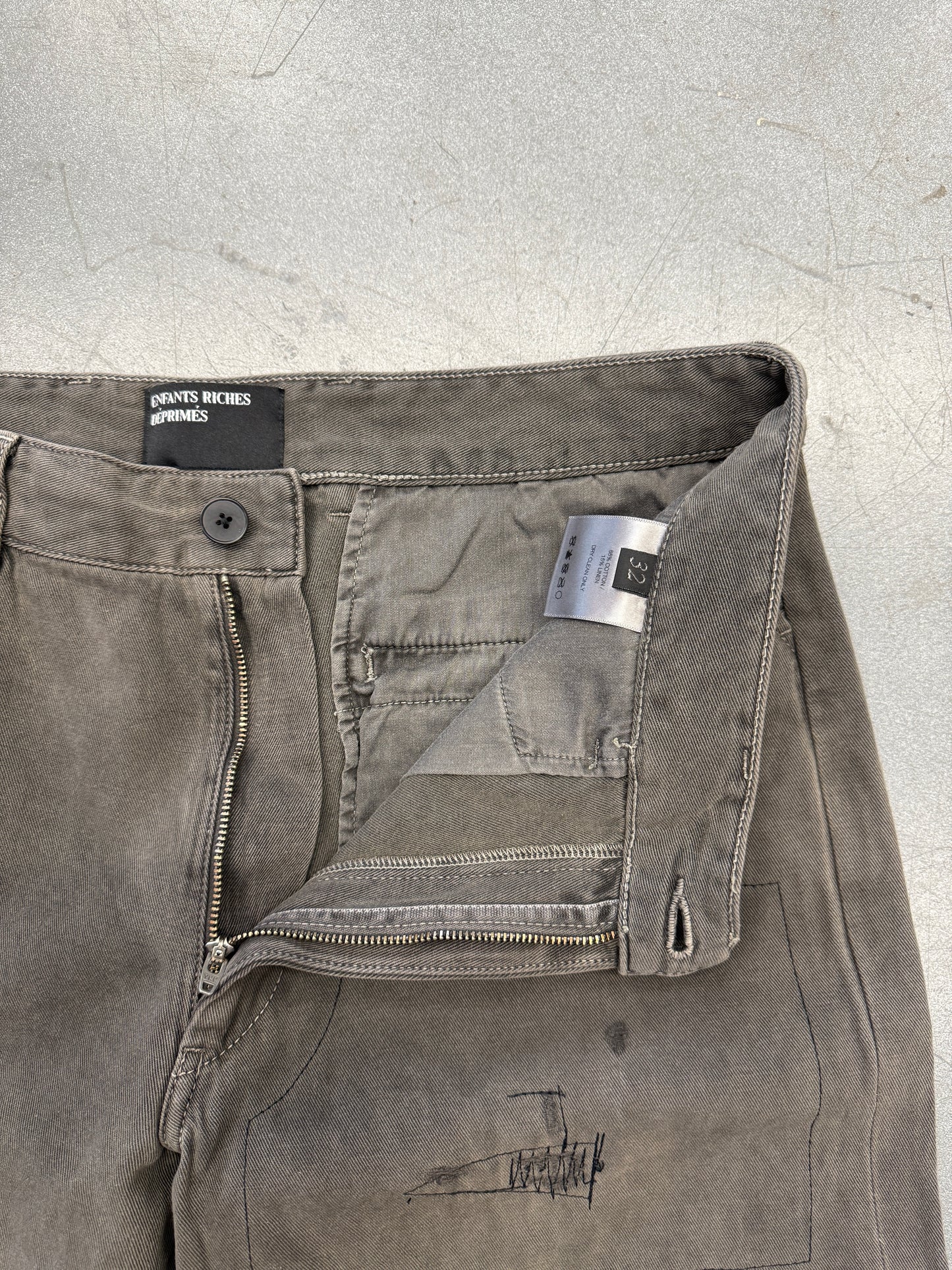 ENFANTS RICHES DEPRIMES SOSO'S REPAIR TROUSERS