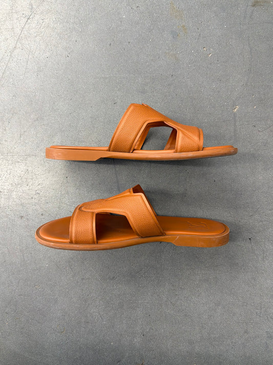 2024 LOUIS VUITTON OASIS MULE SANDALS - COGNAC BROWN (LV 8)