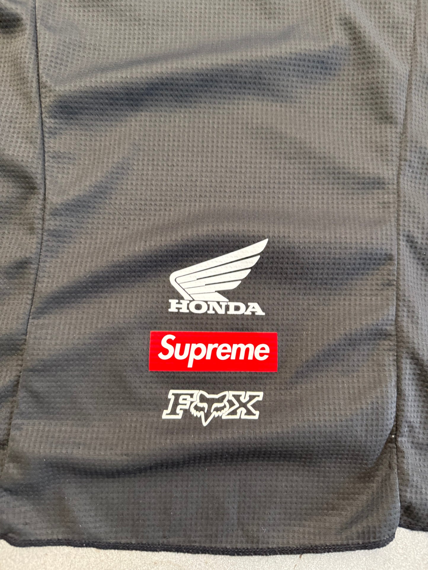FW19 SUPREME HONDA FOX RACING MOTO JERSEY TOP - RED (M)