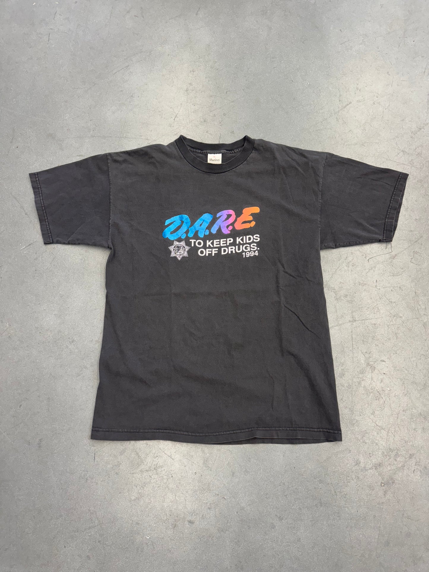 1994 D.A.R.E. "TO KEEP OUR KIDS OFF DRUGS." TEE (MURINA TAG)