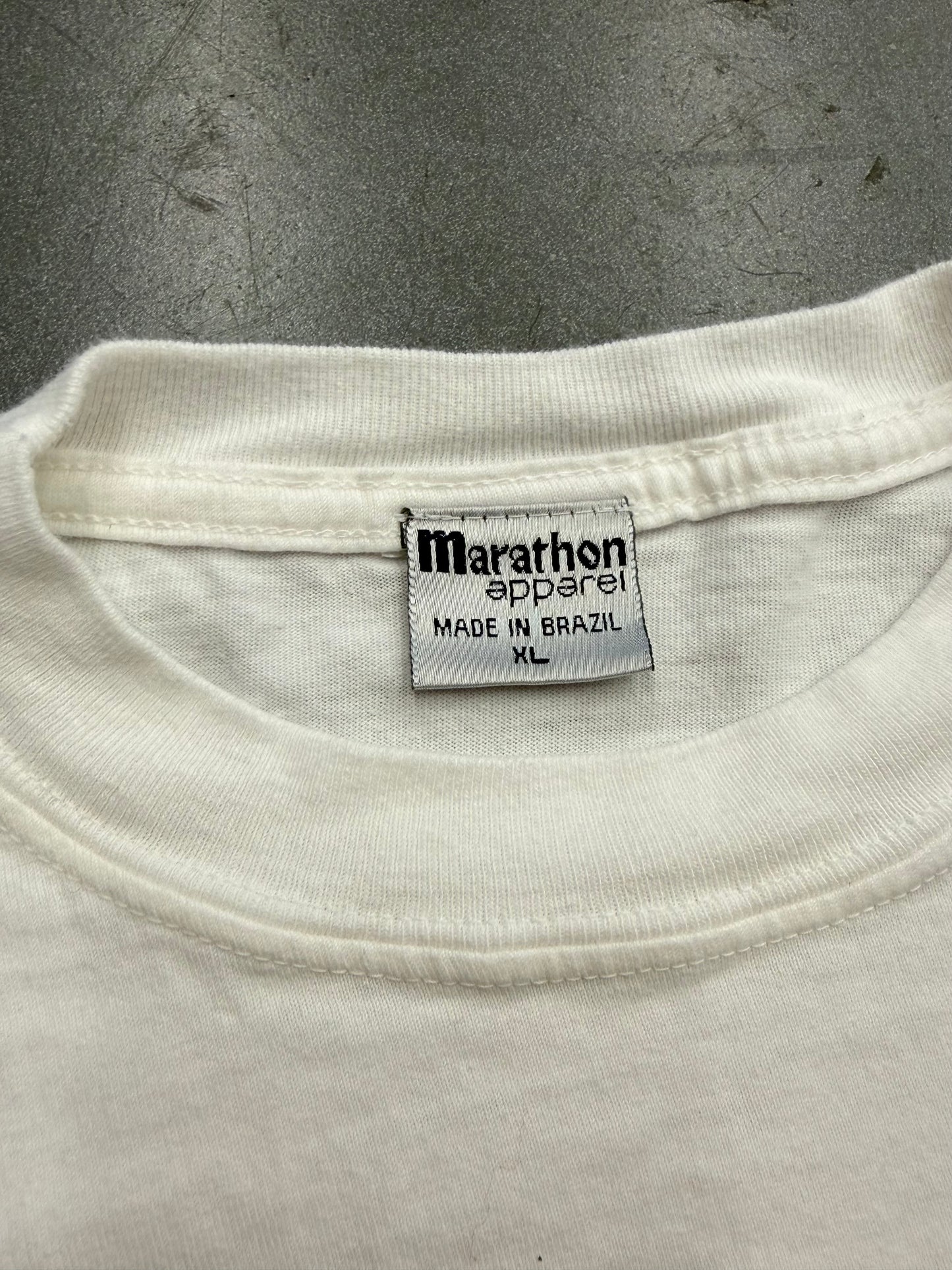 90'S MAGIC JOHNSON MIAMI HEAT NATIONAL BASKETBALL ASSOCIATION TEE (MARATHON TAG)