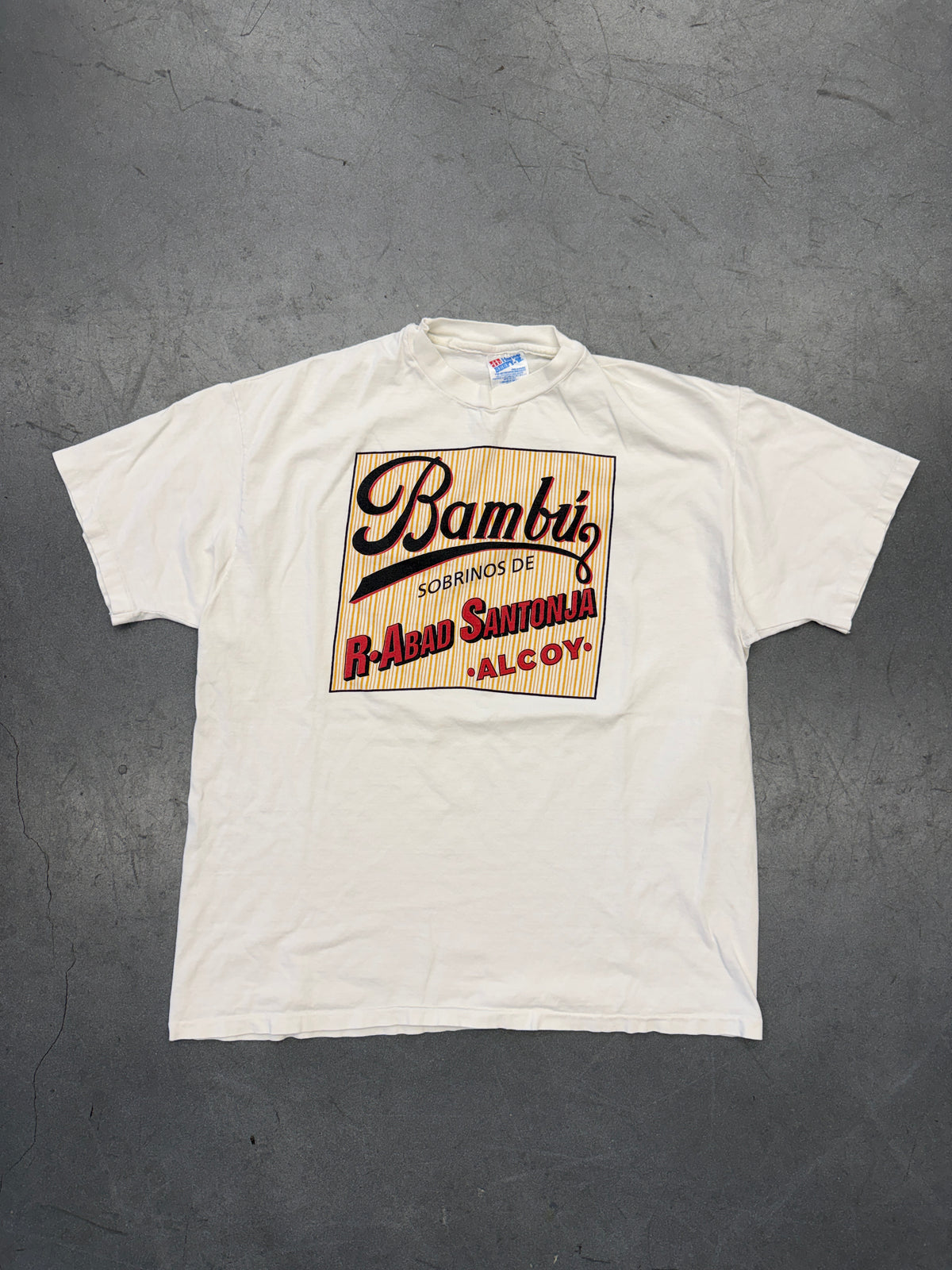 90'S BAMBU WORLD'S FINEST PAPERS TEE (HANES BEEFY T TAG)
