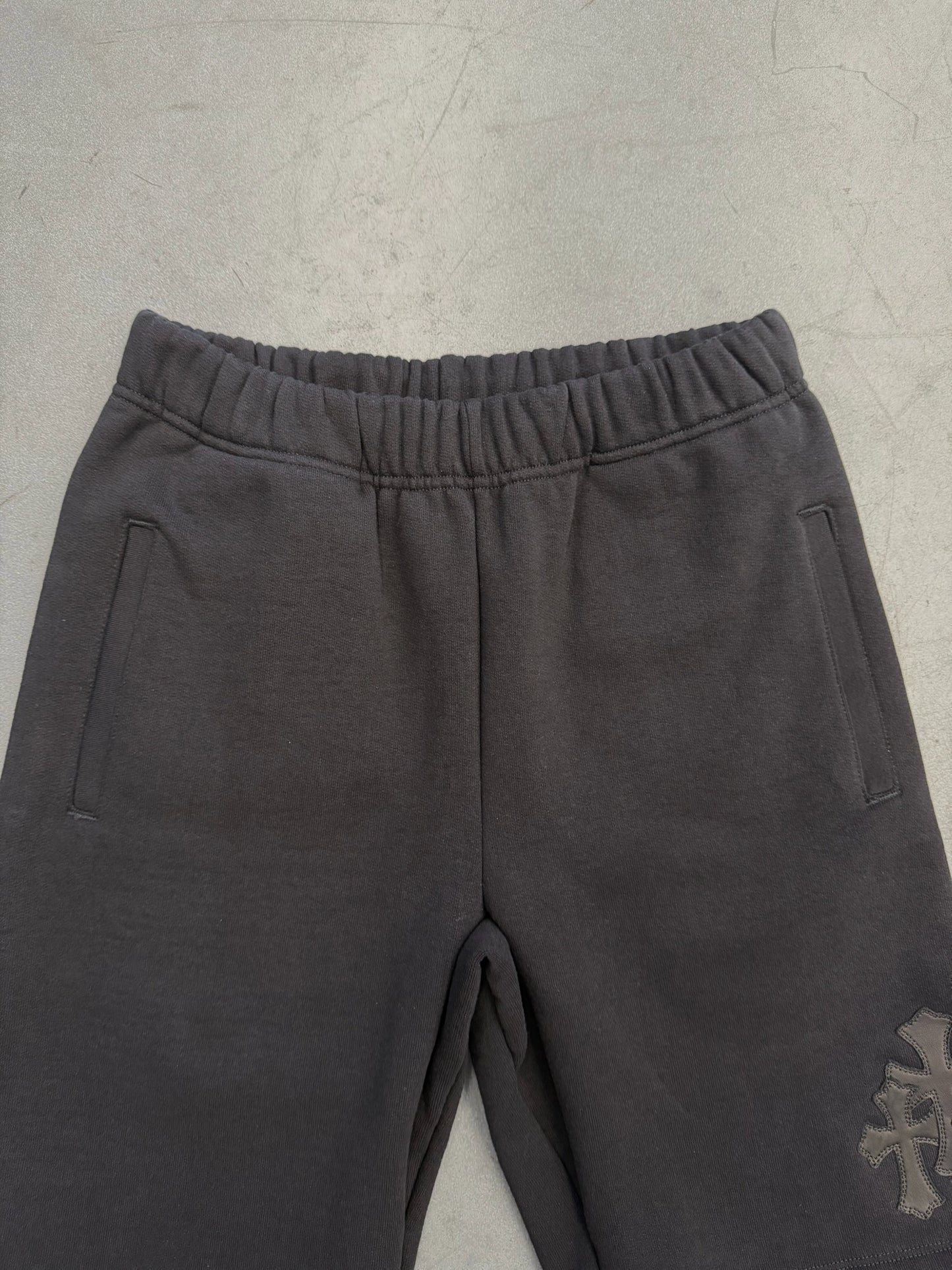 CHROME HEARTS PAPER JAM SWEATSHORTS - BLACK/BLACK