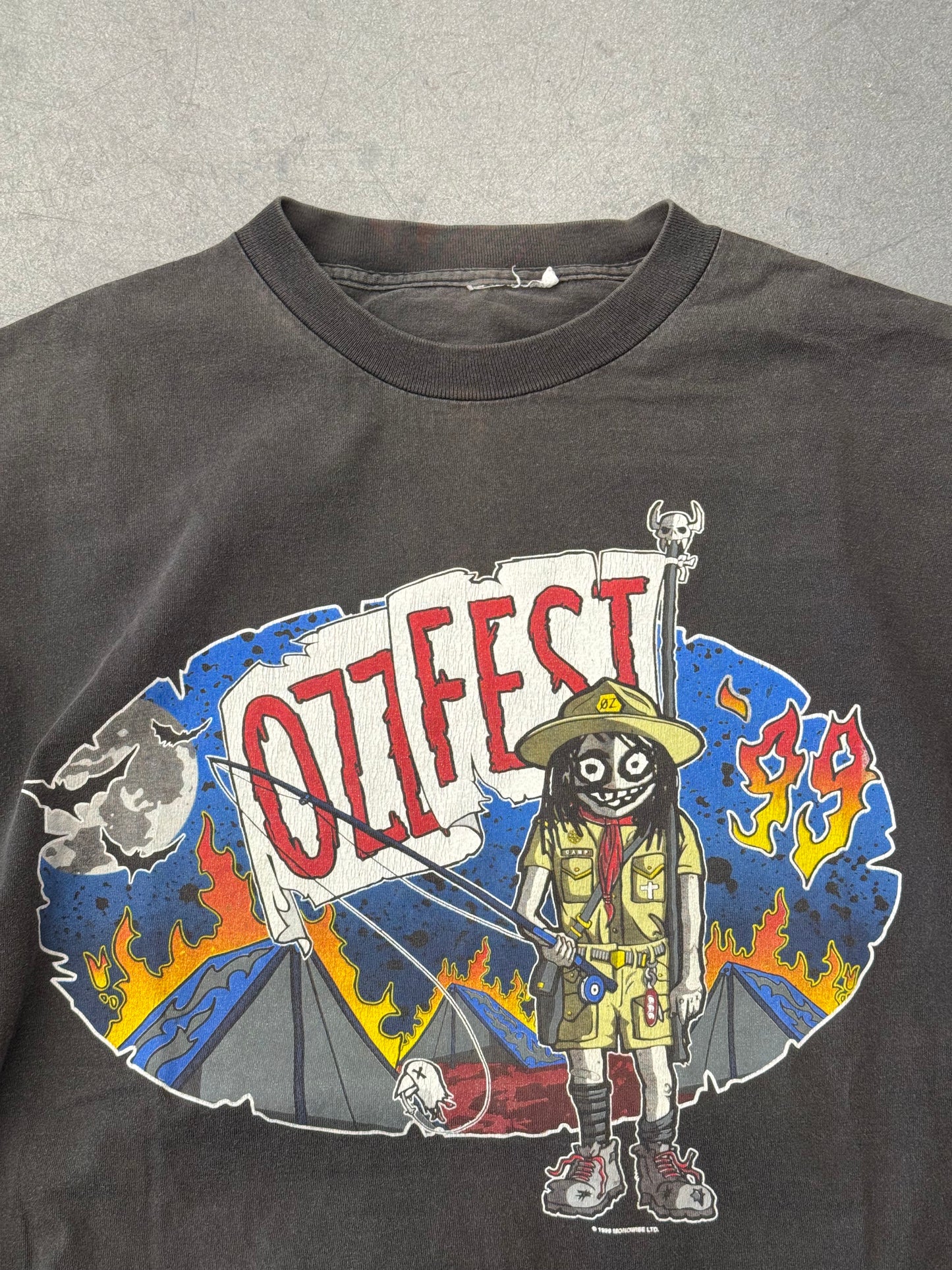 1999 OZZFEST OZZY OSBOURNE BLACK SABBATH TEE (PULLED TAG)