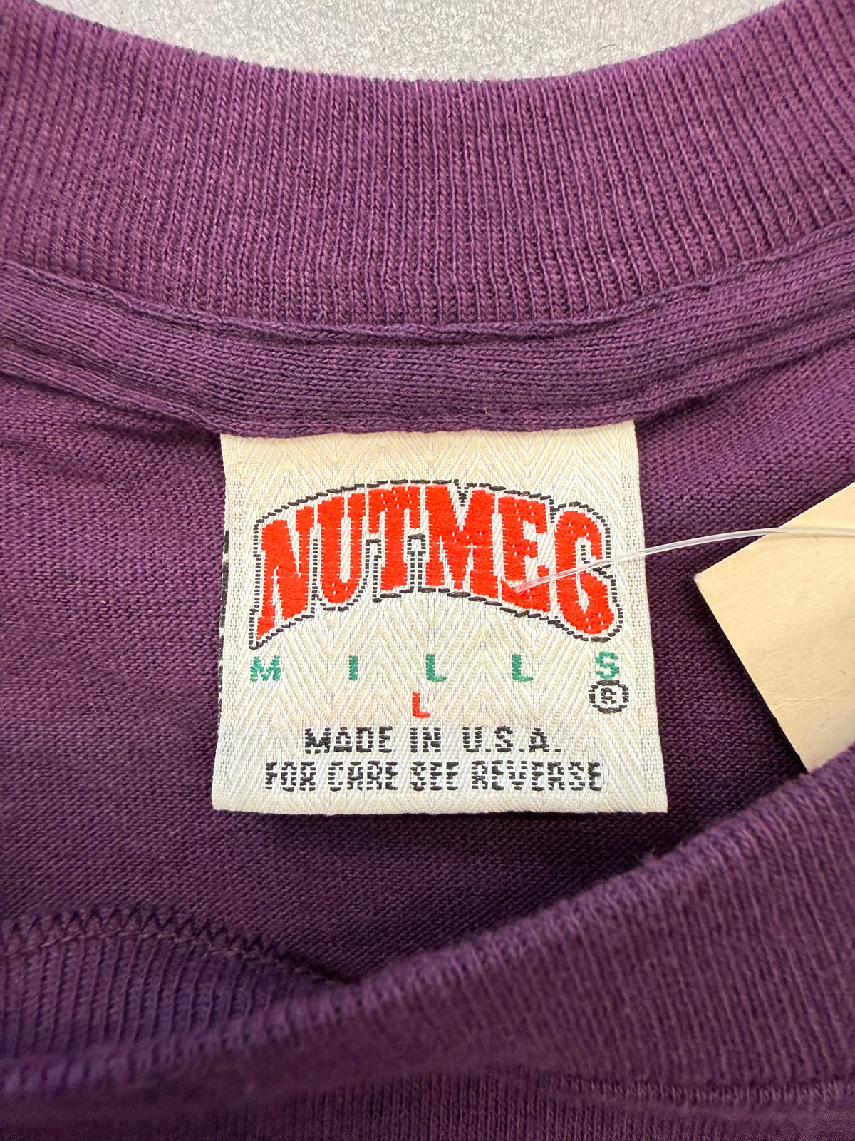 '90S MIGHTY DUCKS BREAKTHROUGH NHL TEE (NUTMEG MILLS TAG)