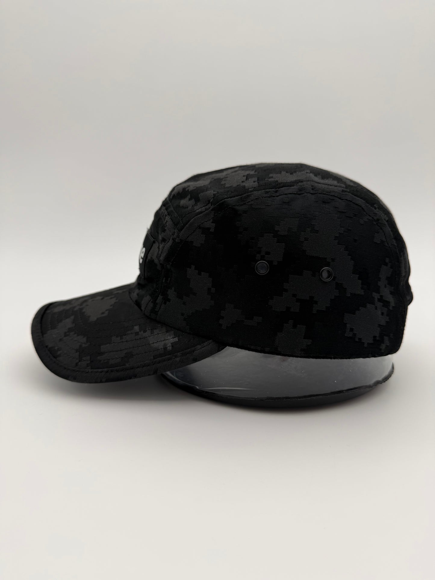 SS20 SUPREME SATIN DIGI CAMO CAP - BLACK