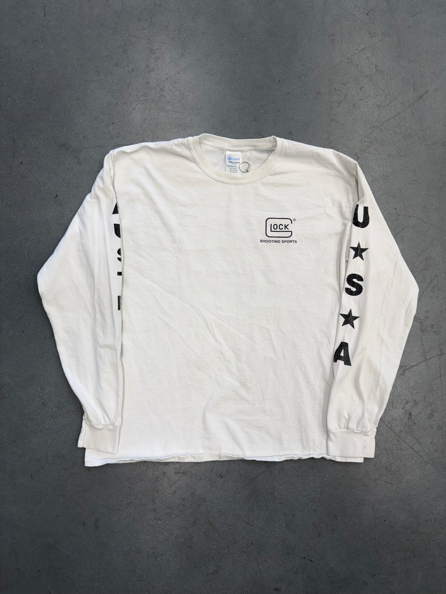 90'S GLOCK SHOOTING SPORTS LS TEE (GILDAN TAG)