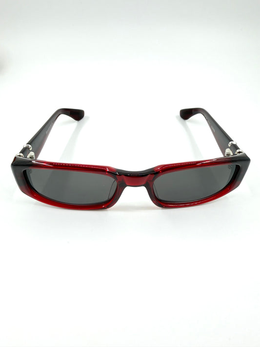 CHROME HEARTS BLUEHER SUNGLASSES - RED