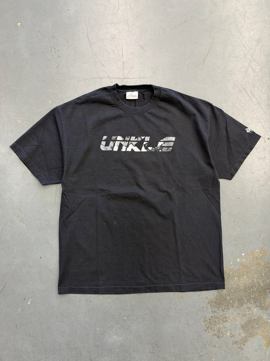 Y2K UNKLE MO WAX TEE (DJ SHADOW TAG)