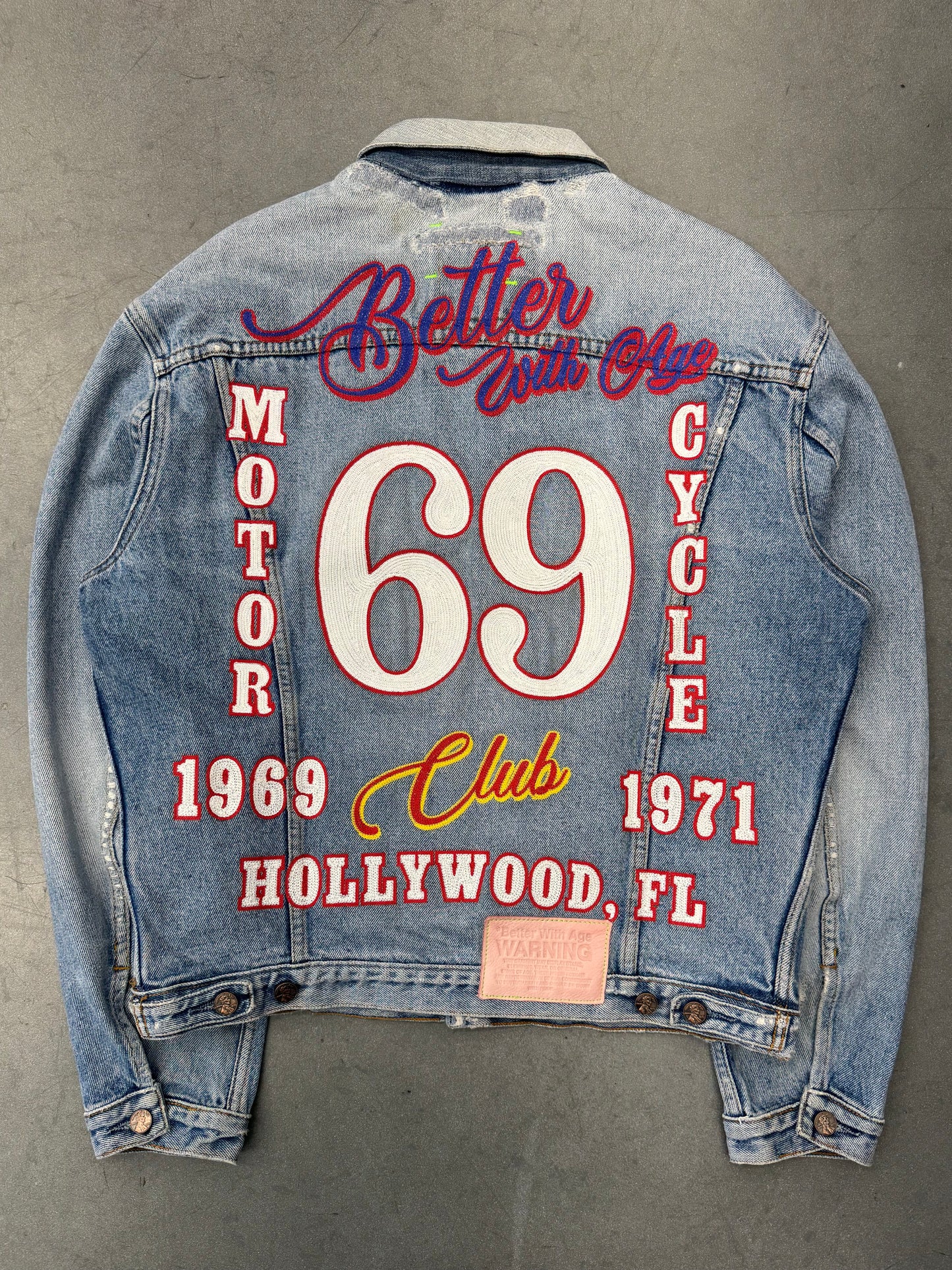 BETTER WITH AGE CLARK DENIM JACKET