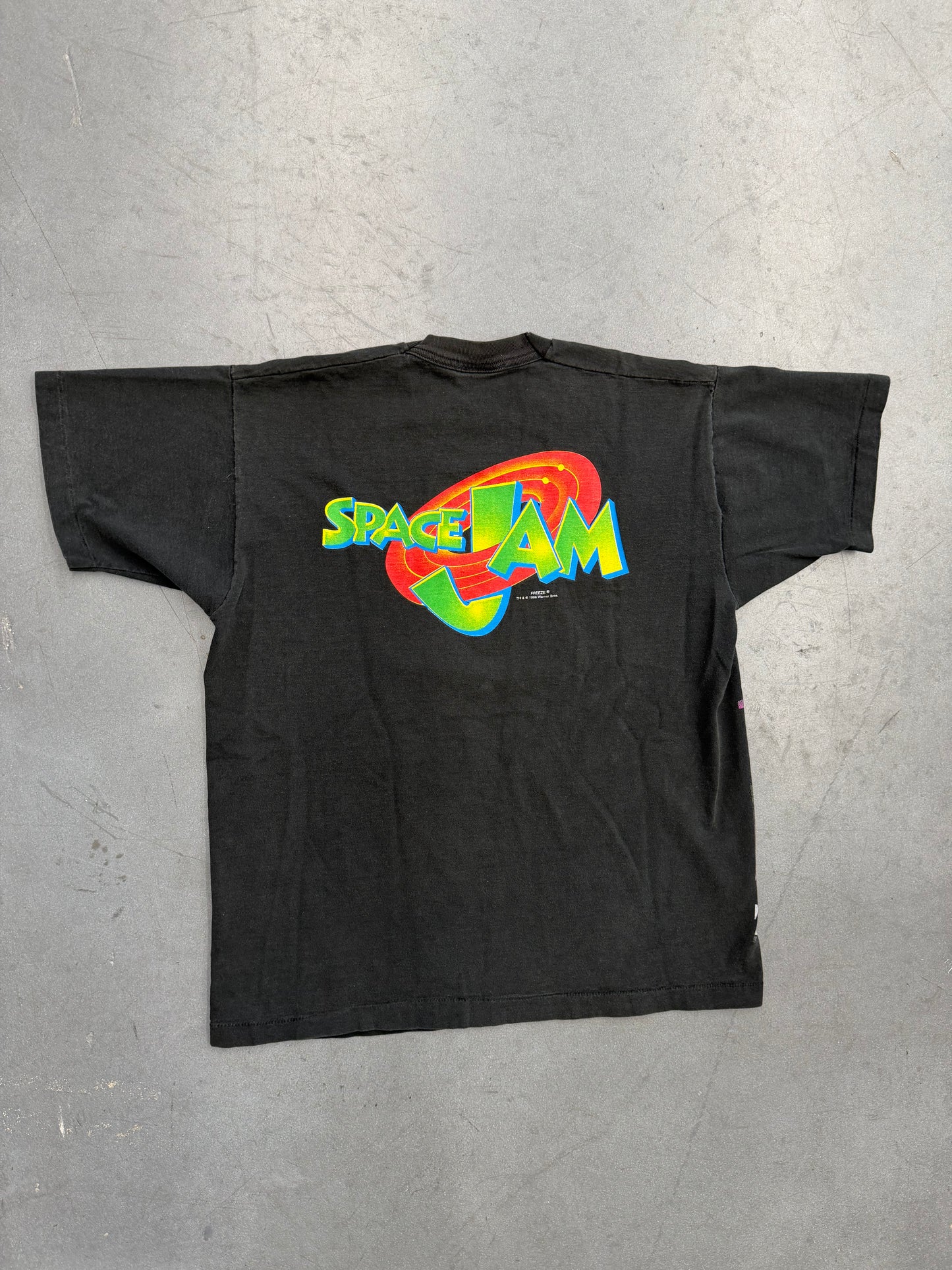 1996 SPACE JAM MONSTARS AOP MOVIE PROMO TEE