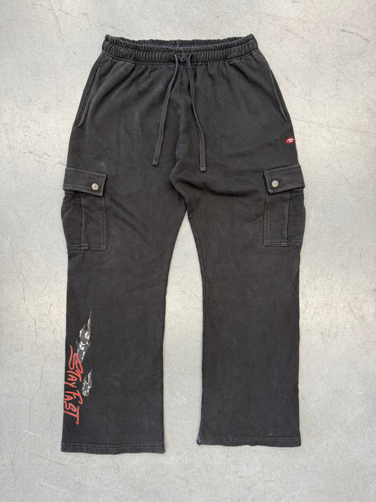 CHROME HEARTS MATTY BOY STAY FAST CARGO SWEATPANTS