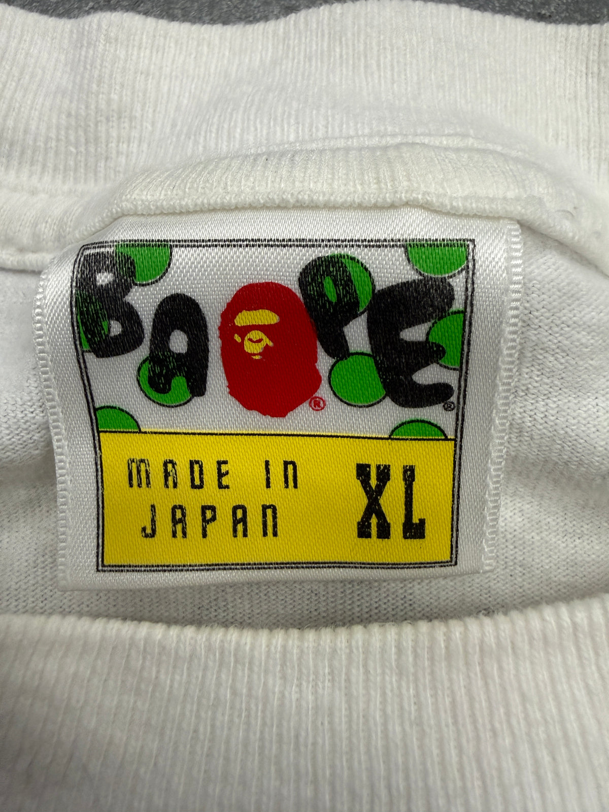2008 BAPE A BATHING APE SPONGEBOB BABY MILO TEE