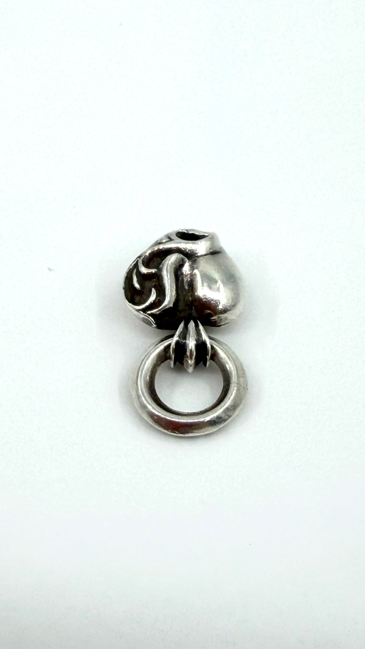 CHROME HEARTS SMALL HEART SILVER PENDANT