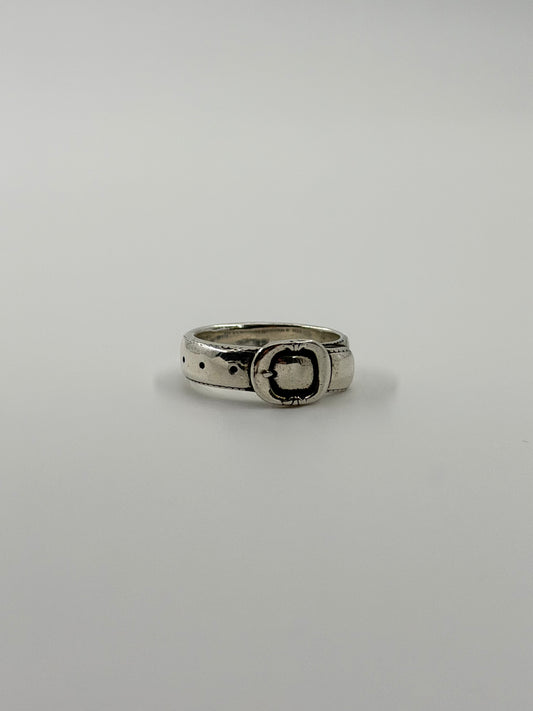 CHROME HEARTS BELTED GUNSLINGER SILVER RING