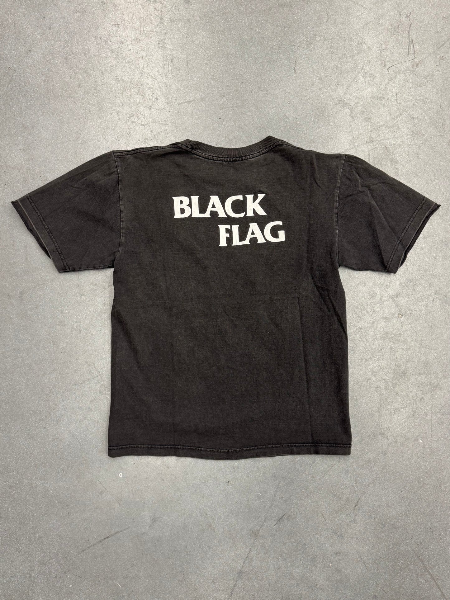BLACK FLAG POLICE STORY TEE (PULLED TAG)