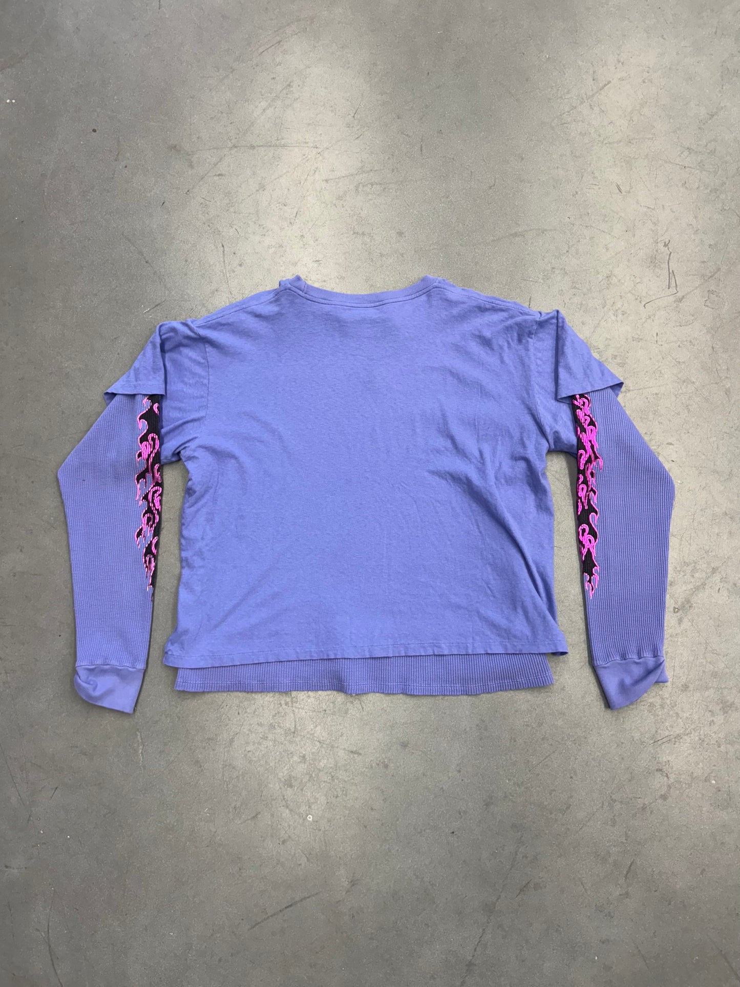 EARTHLING VIP EMOTIONLESS LAYERED FLAME LONGSLEEVE (L)