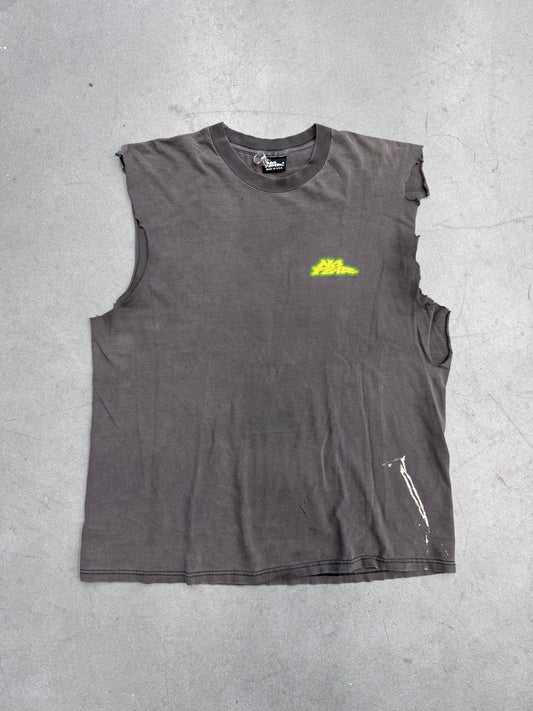 90'S NO FEAR NO TIME TO LOSE. CUT OFF TEE (NO FEAR TAG)