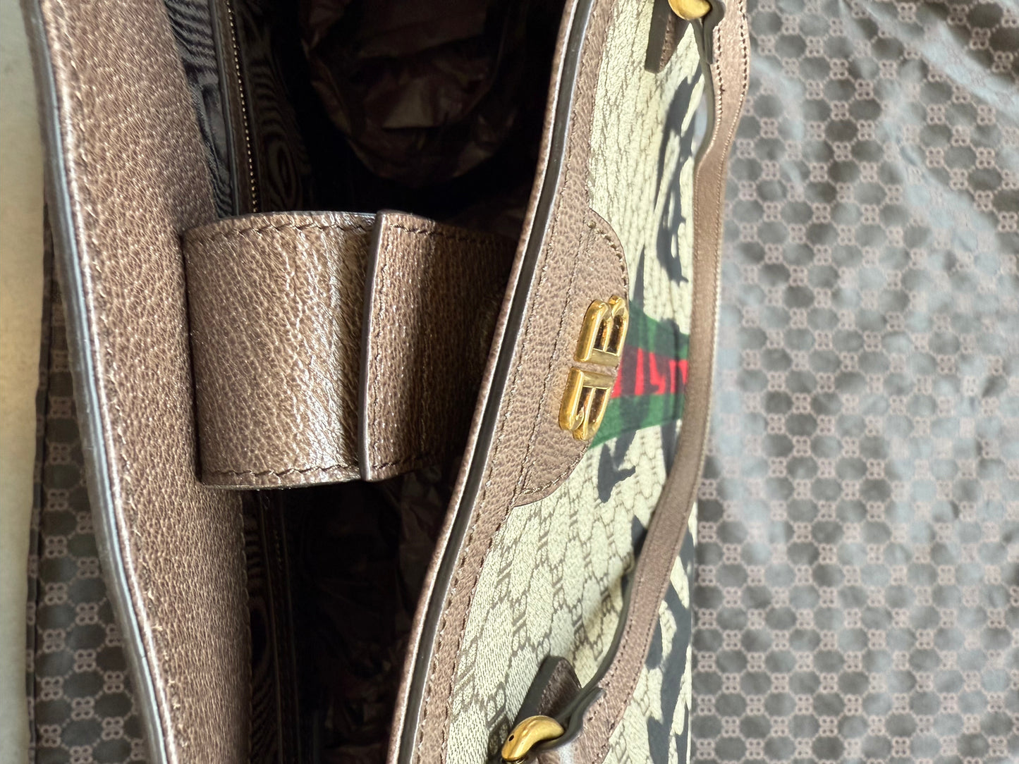 GUCCI X BALENCIAGA THE HACKER PROJECT GRAFFITI LARGE TOTE BAG (NEW WITH DUSTBAG) (TANIA)