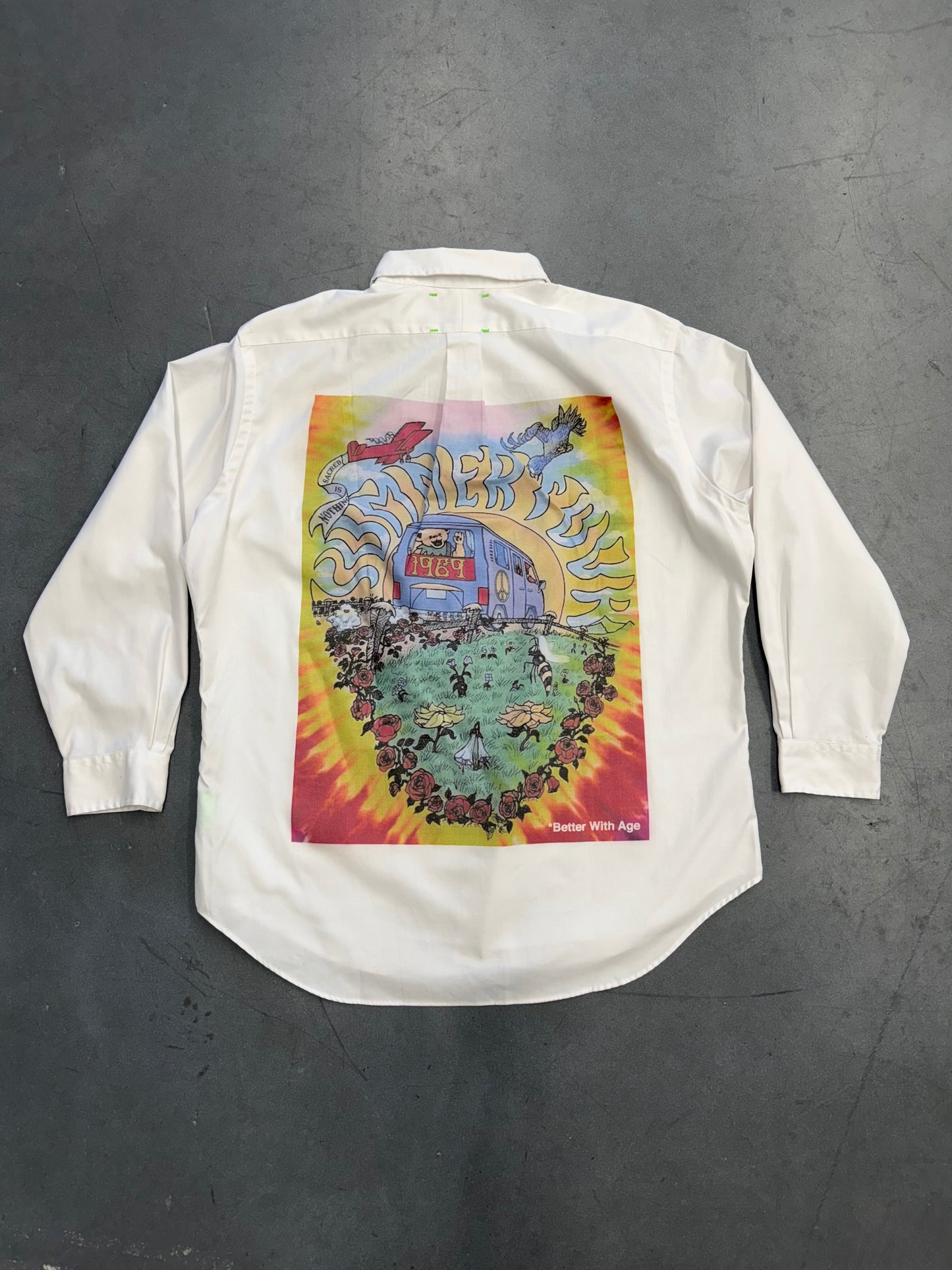 BETTER WITH AGE ROAD TRIP BUTTON-DOWN