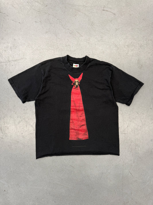 1995 WILLIAM WEGMAN DEVIL DOG CROPPED TEE (FOTL TAG)