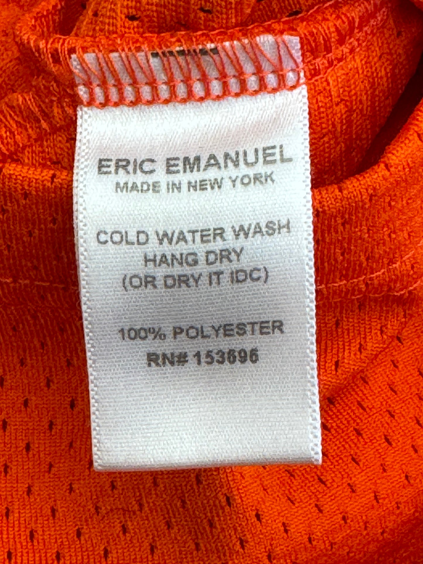 ERIC EMANUEL EE BASIC SHORTS ORANGE / SLATE