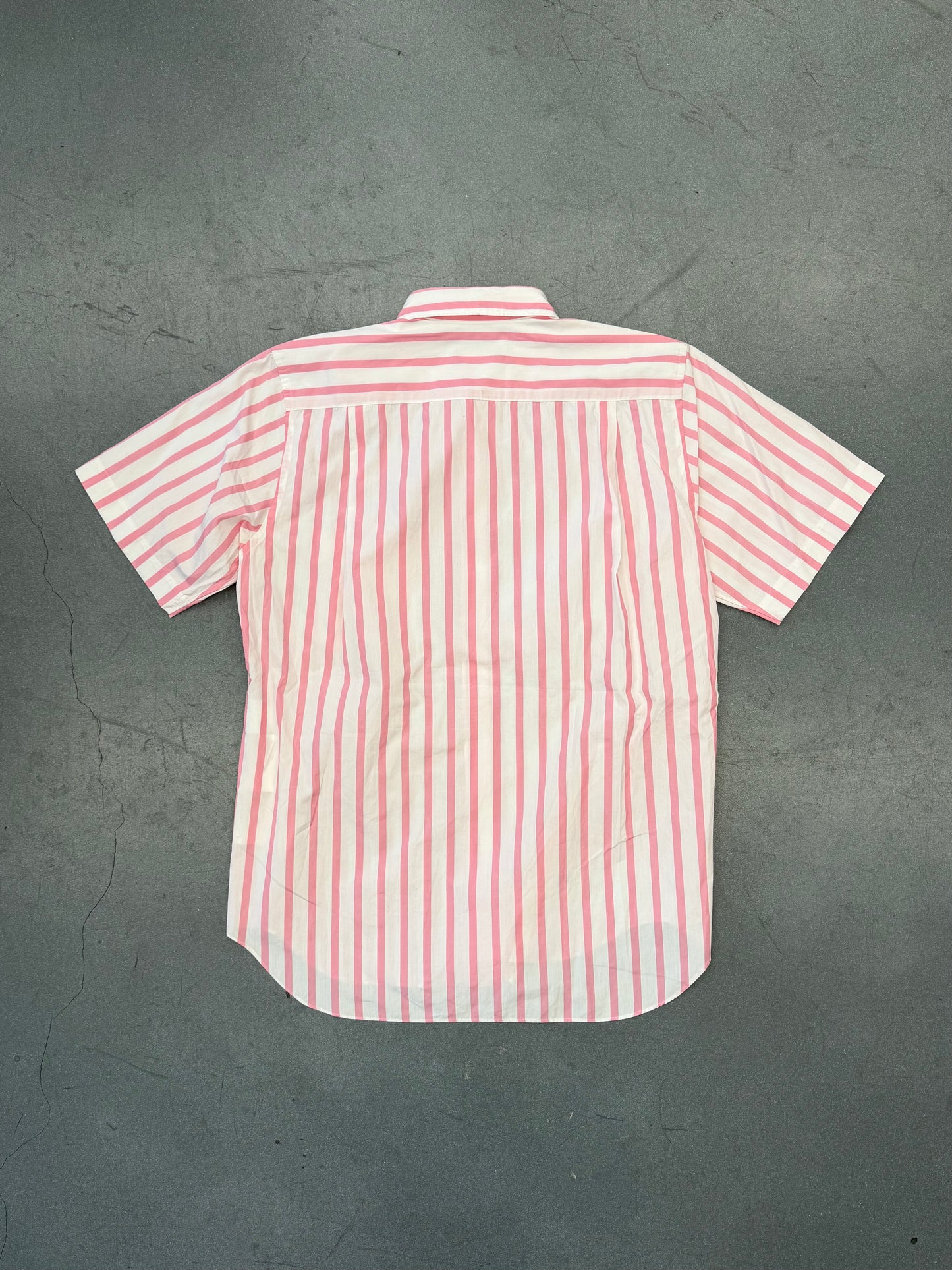 SS06 COMME DES GARCONS HOMME PLUS X THE ROLLING STONES BUTTON UP STRIPED SHIRT