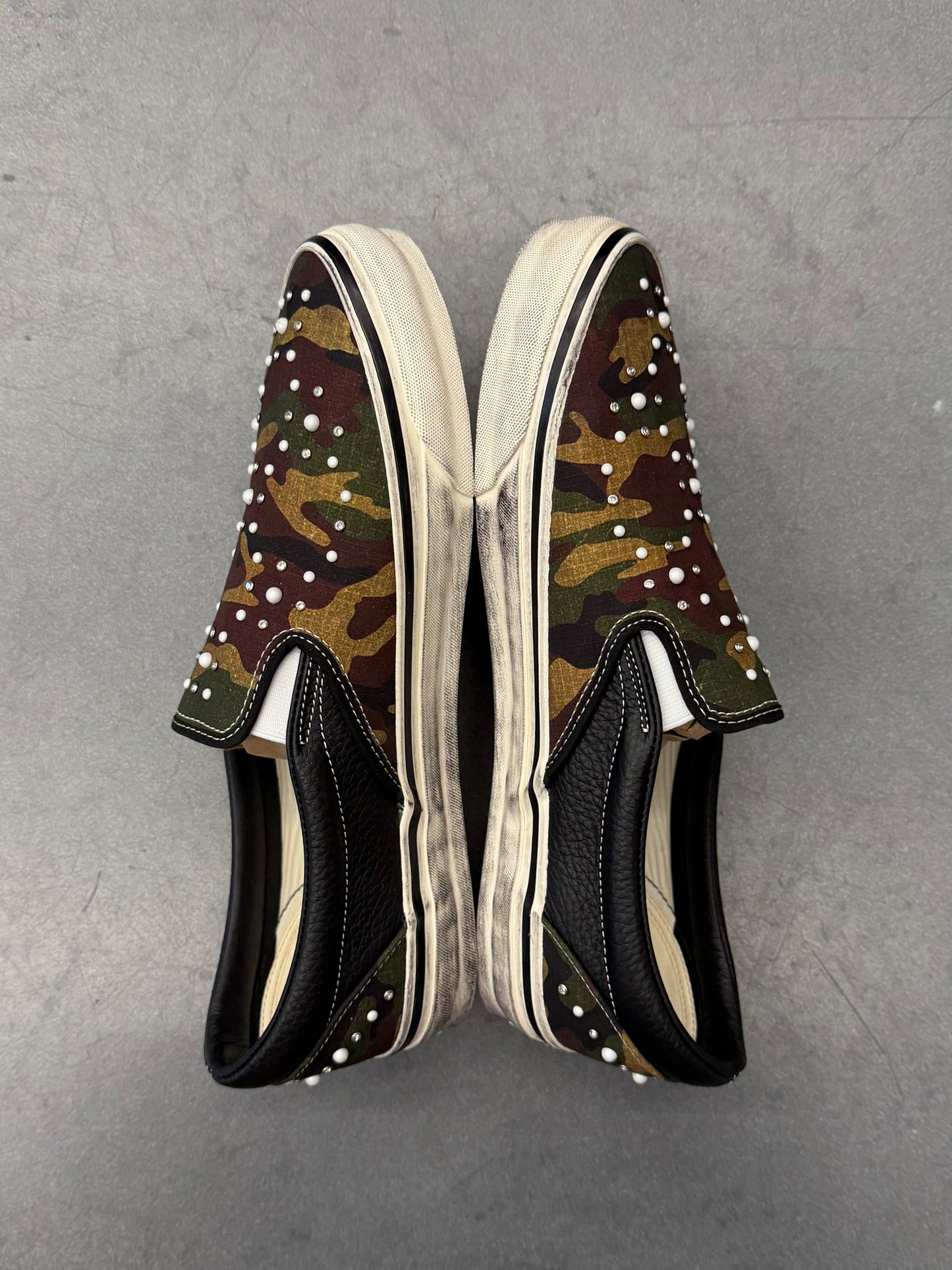 VANS LX CLASSIC SLIP-ON 98 PEARLIZED PACK CAMO BLACK