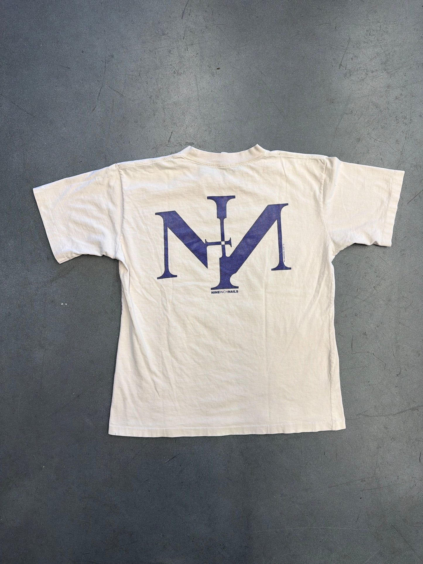 90'S NINE INCH NAILS SIN TEE (HARD ROCK LONDON TAG)