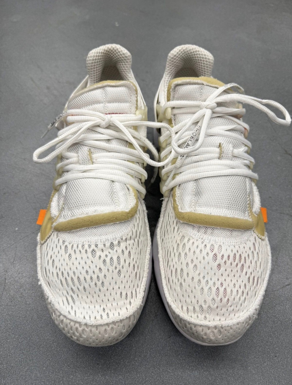 2018 NIKE AIR PRESTO OFF-WHITE 'WHITE' (W/O BOX)