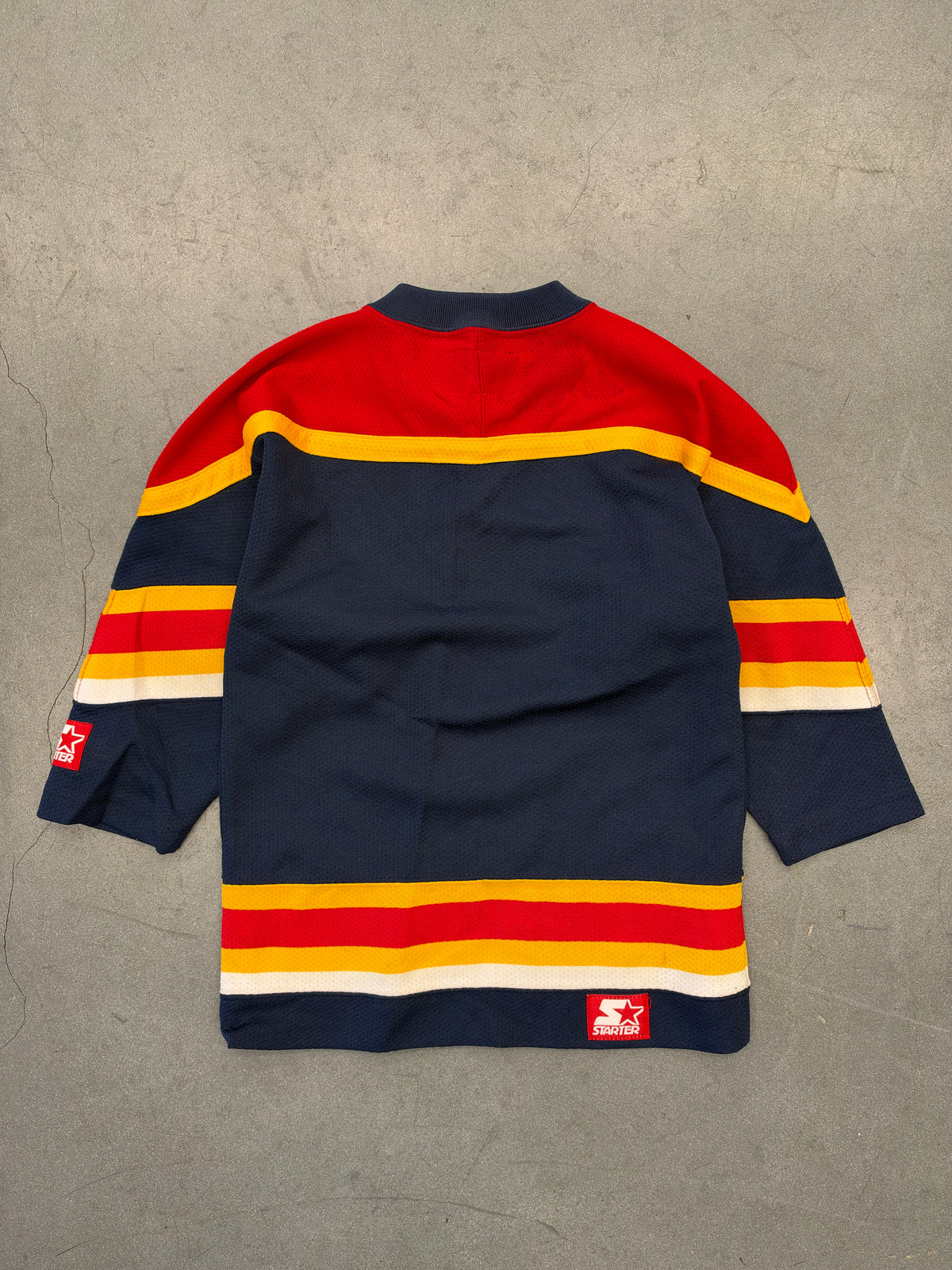 2000'S YOUTH STARTER FLORIDA PANTHERS YELLOW STRIPE JERSEY