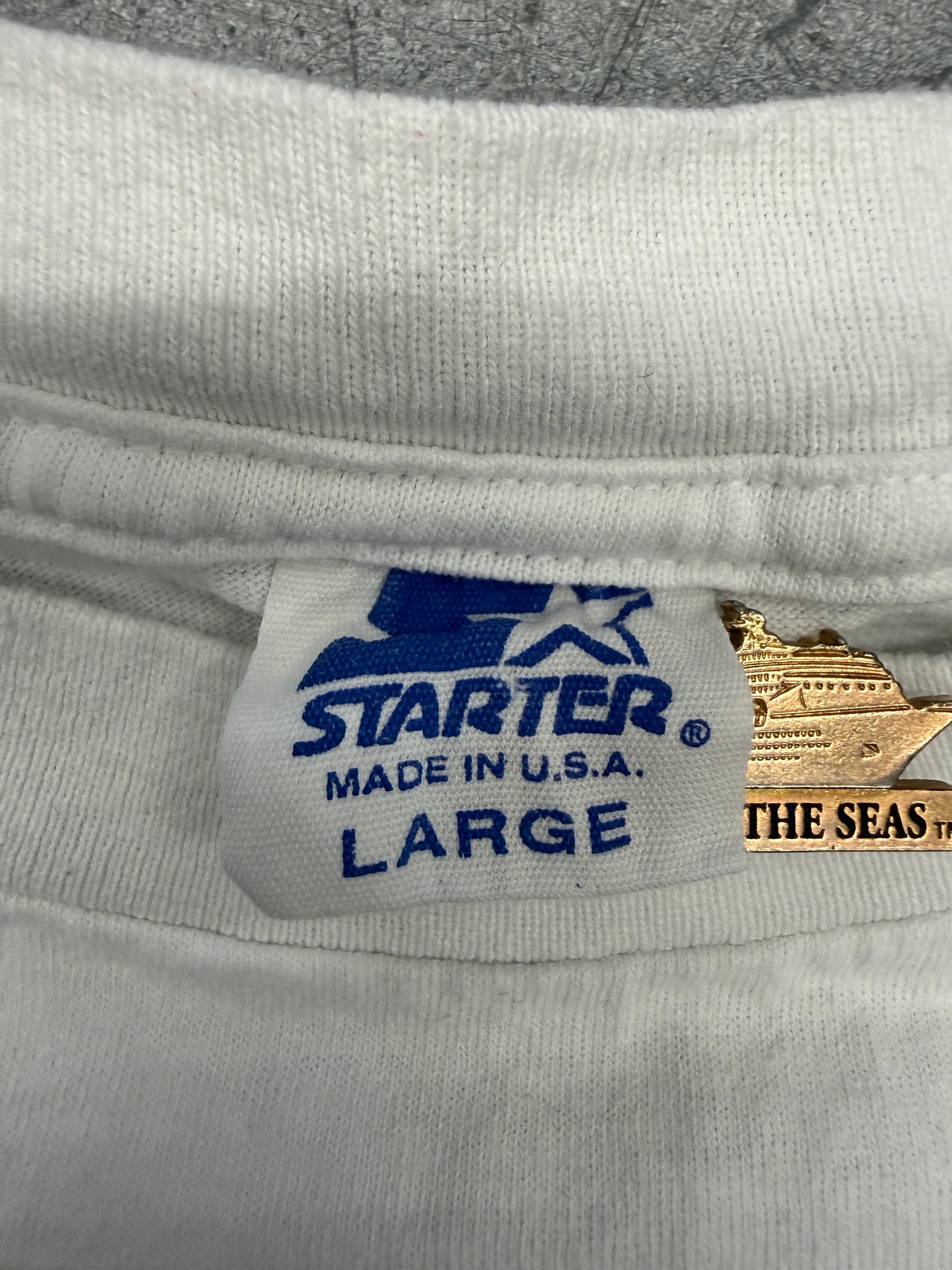 1997 WORLD SERIES CHAMPION FLORIDA MARLINS TEAM ROSTER TEE (STARTER TAG)
