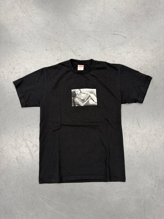 2005 SUPREME X LARRY CLARK TEENAGE LUST TEE - BLACK