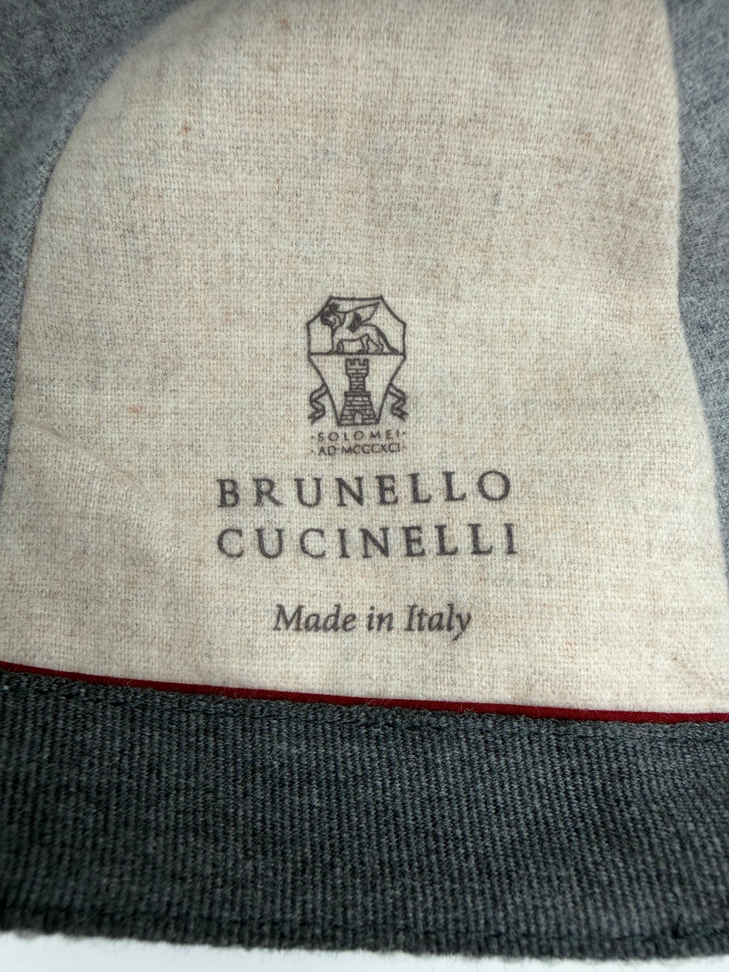 BRUNELLO CUCINELLI CHEVRON BASEBALL CAP