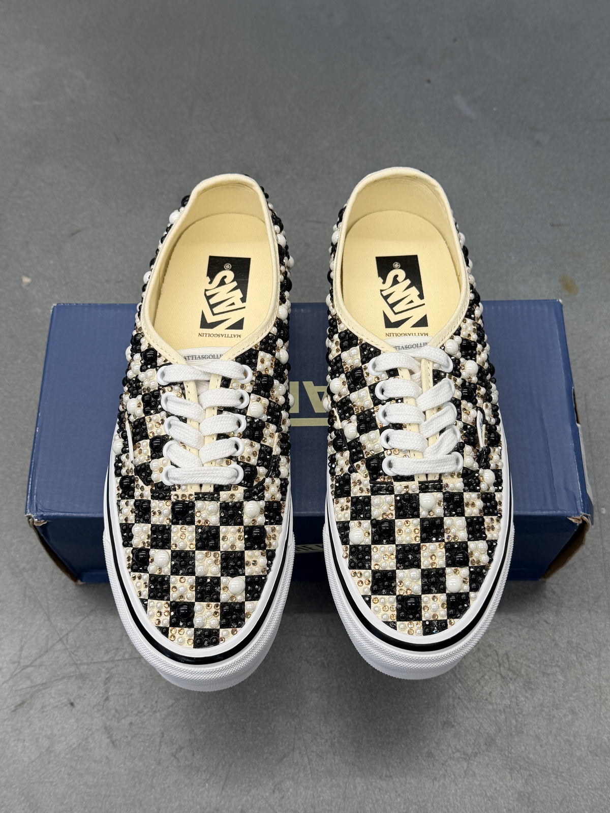 MATTIAS GOLLIN VANS AUTHENTIC LX (NEW WITH SIGNED BOX)
