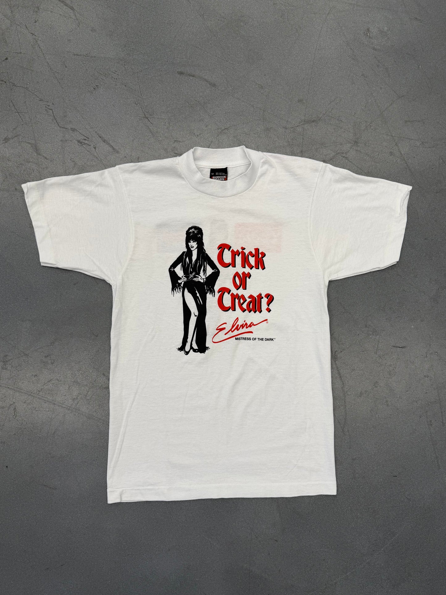 80S ELVIRA COORS MISTRESS OF THE DARK TEE (SCREEN STARS TAG)