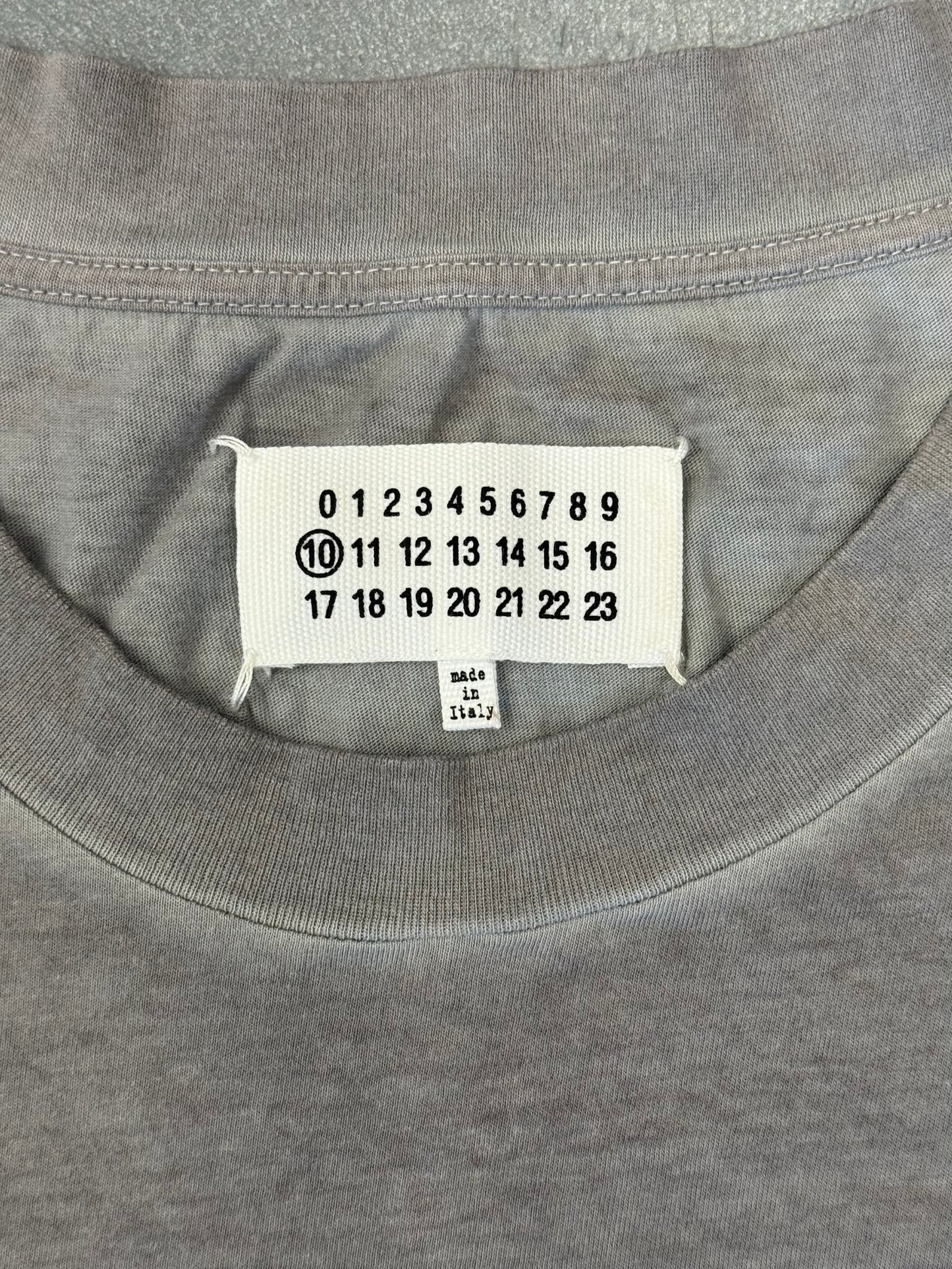 MAISON MARGIELA BASIC GREY TEE