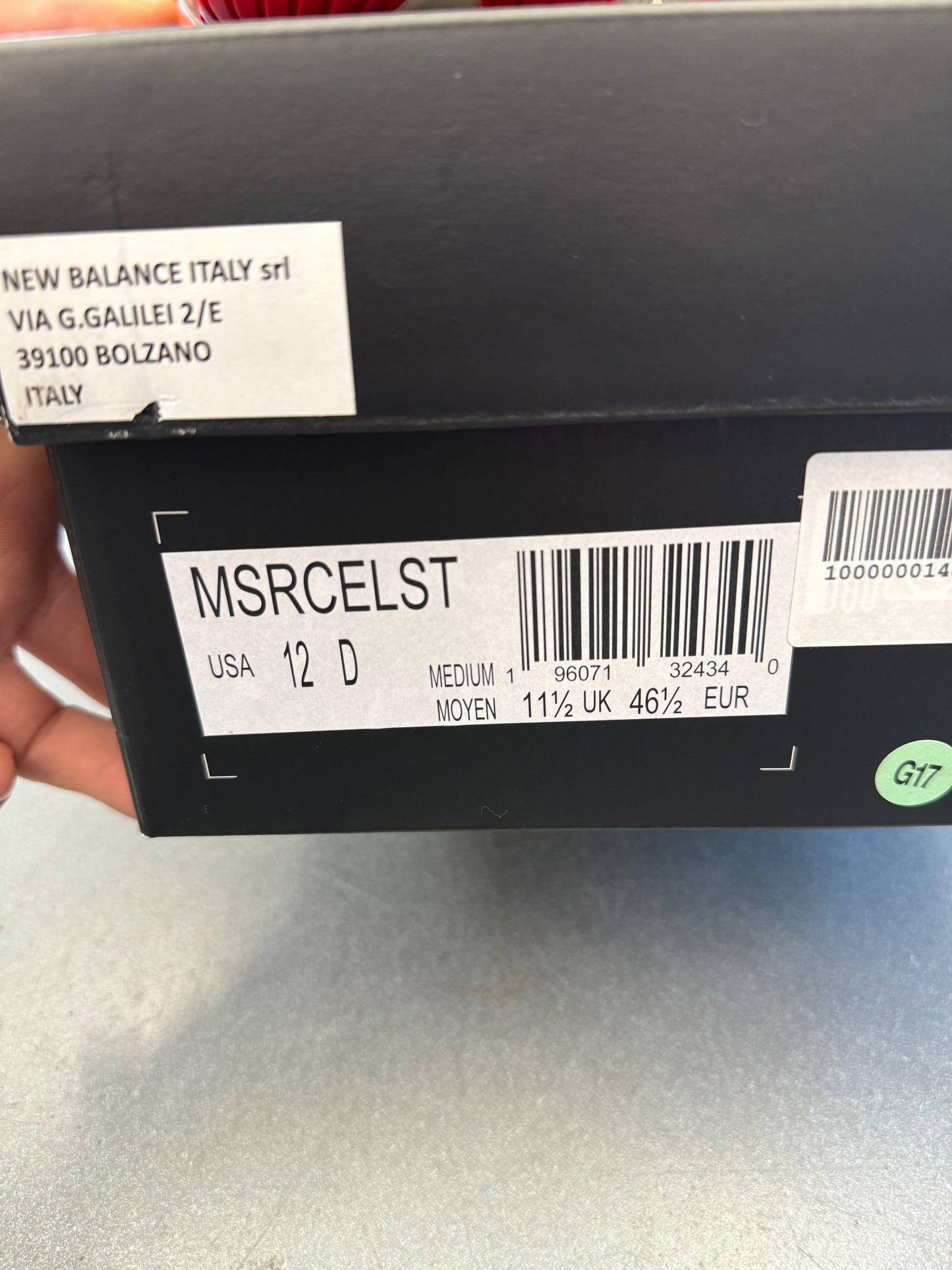 SIZE 12 STONE ISLAND TOKYO DESIGN STUDIO FUELCELL RC ELITE V2 'ENERGY RED' (WITH BOX)