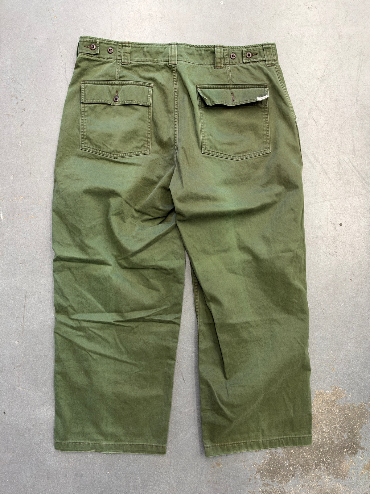 VINTAGE POLO BY RALPH LAUREN MILITARY PANTS - OLIVE GREEN