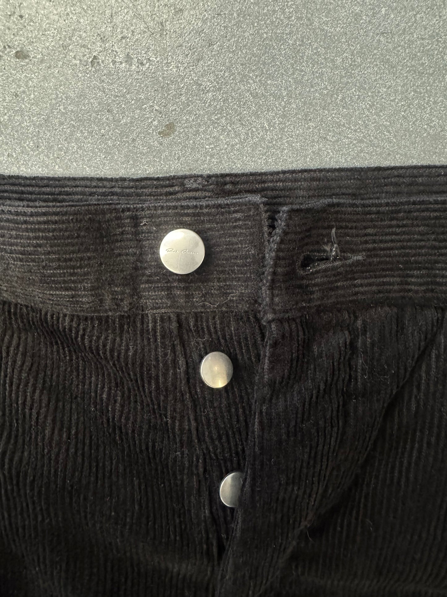 RICK OWENS CONCORDIANS BOLAN BANANA TROUSERS