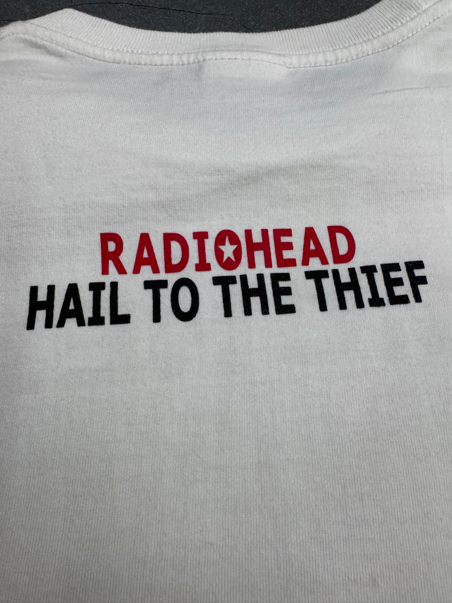 2004 RADIOHEAD HAIL TO THE THIEF TEE (TRIPLE AAA TAG)