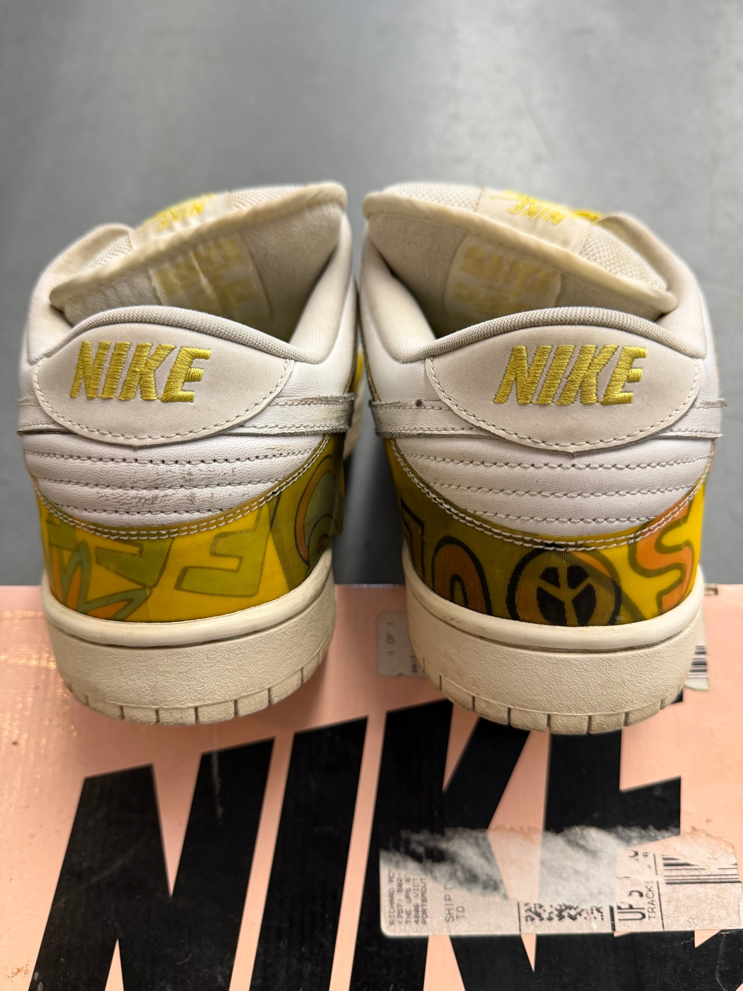 2005 SIZE 13 NIKE SB DUNK LOW DE LA SOUL (OG BOX + EXTRA LACES)