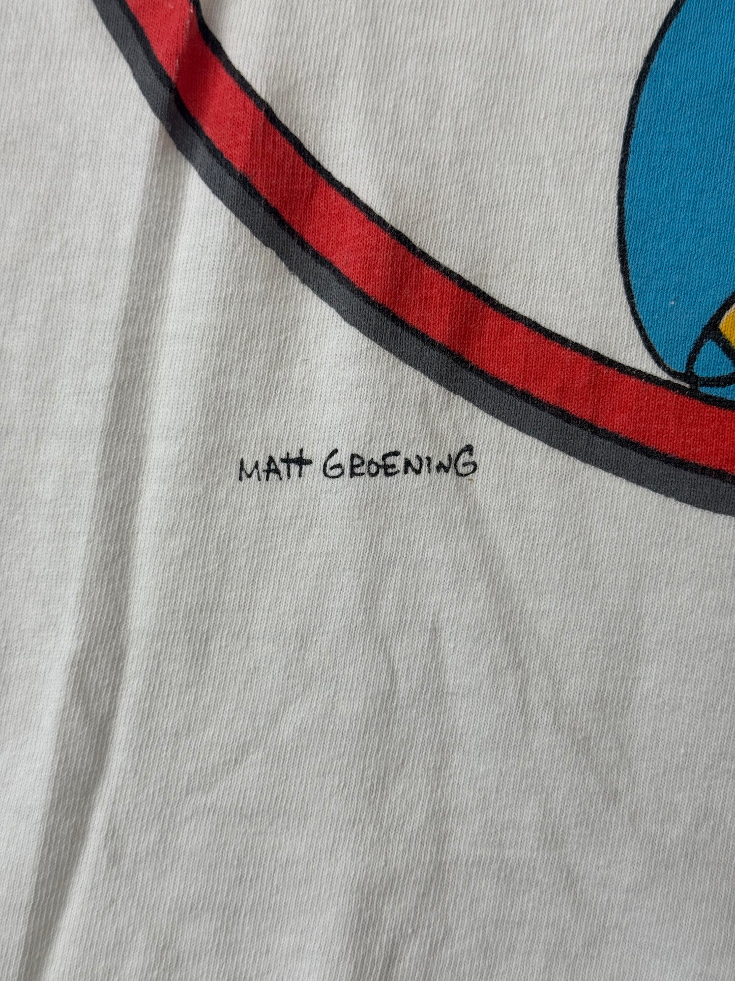 1990 THE SIMPSONS BART EAT MY SHORTS MAN! TEE (CHANGES TAG)