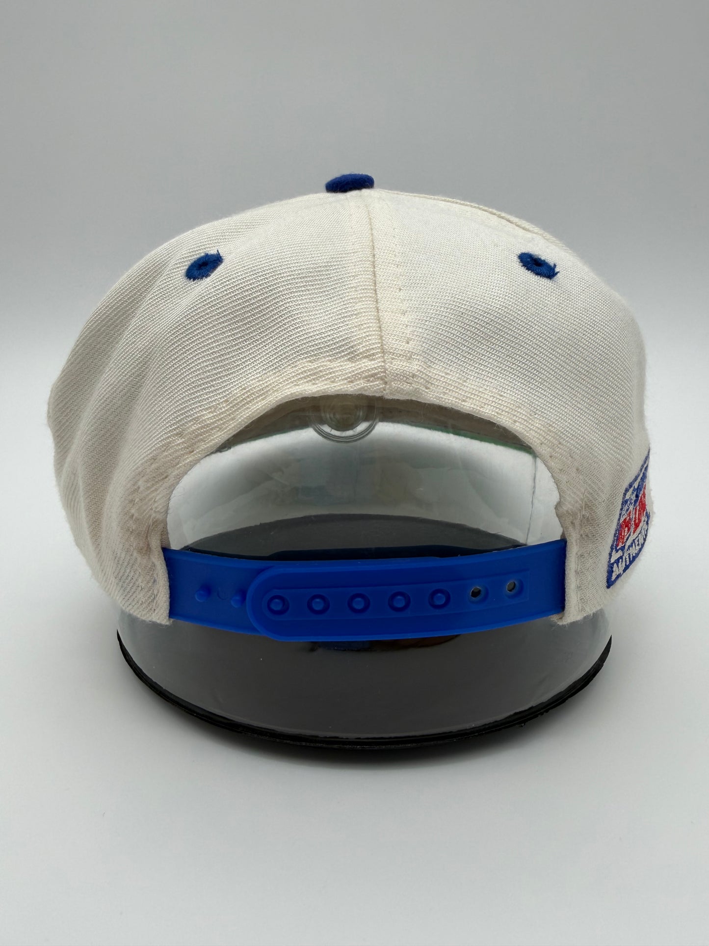 90'S LA RAMS SHARKTOOTH LOGO ATHLETIC SIGNED SNAPBACK (PRO LINE TAG)