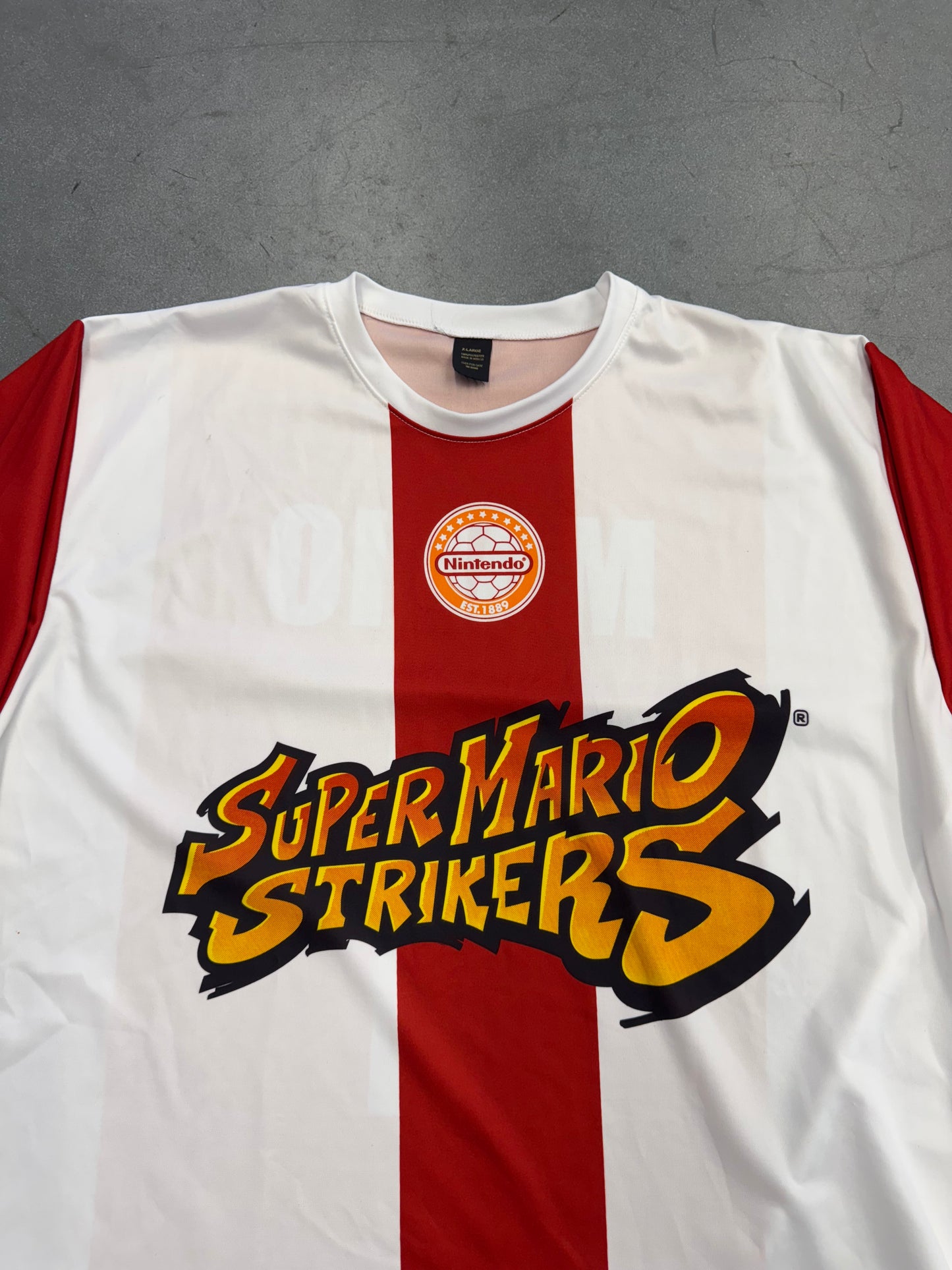 2005 SUPER MARIO STRIKERS #1 SOCCER JERSEY