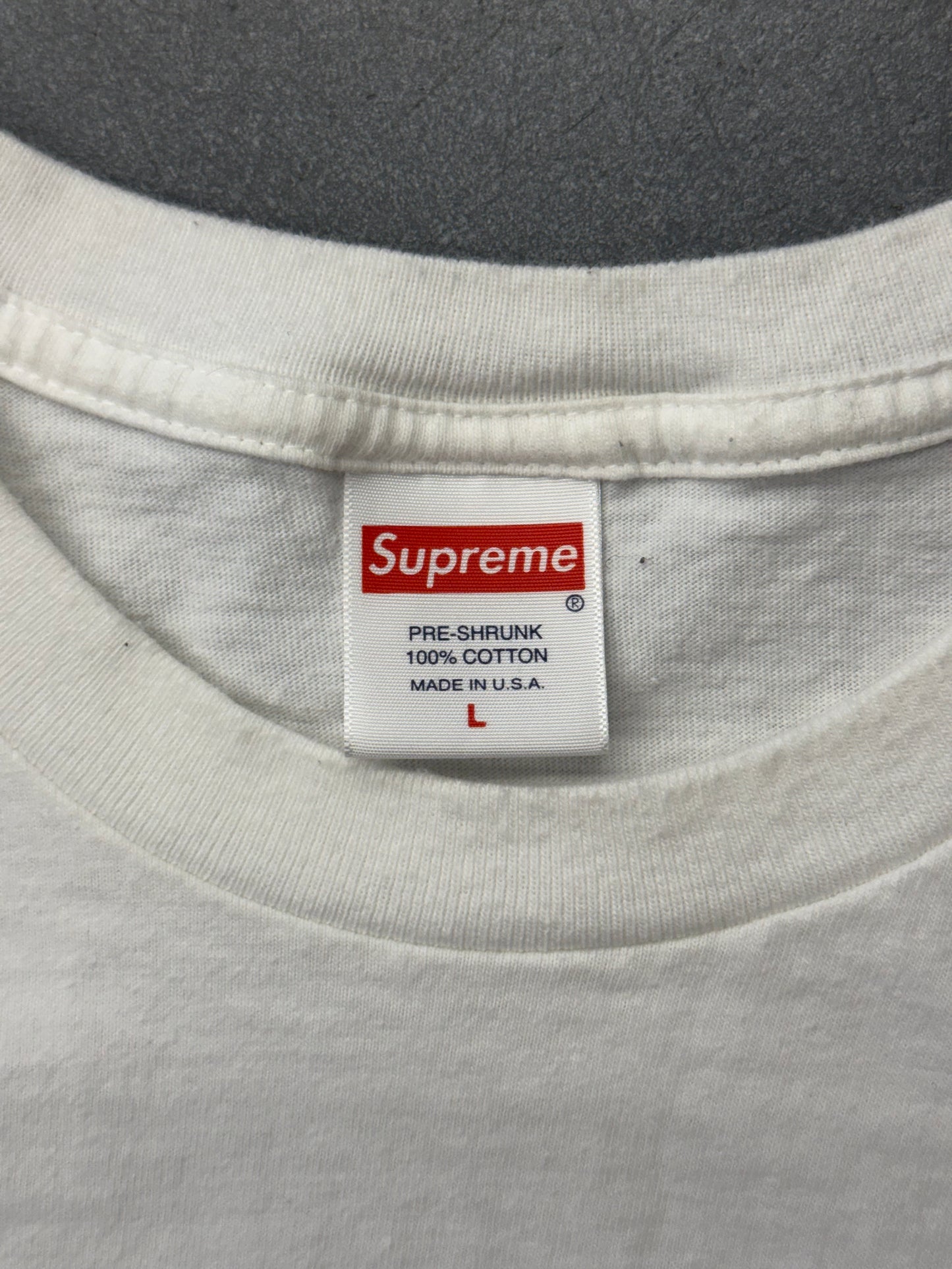 FW17 SUPREME NAS TEE - WHITE