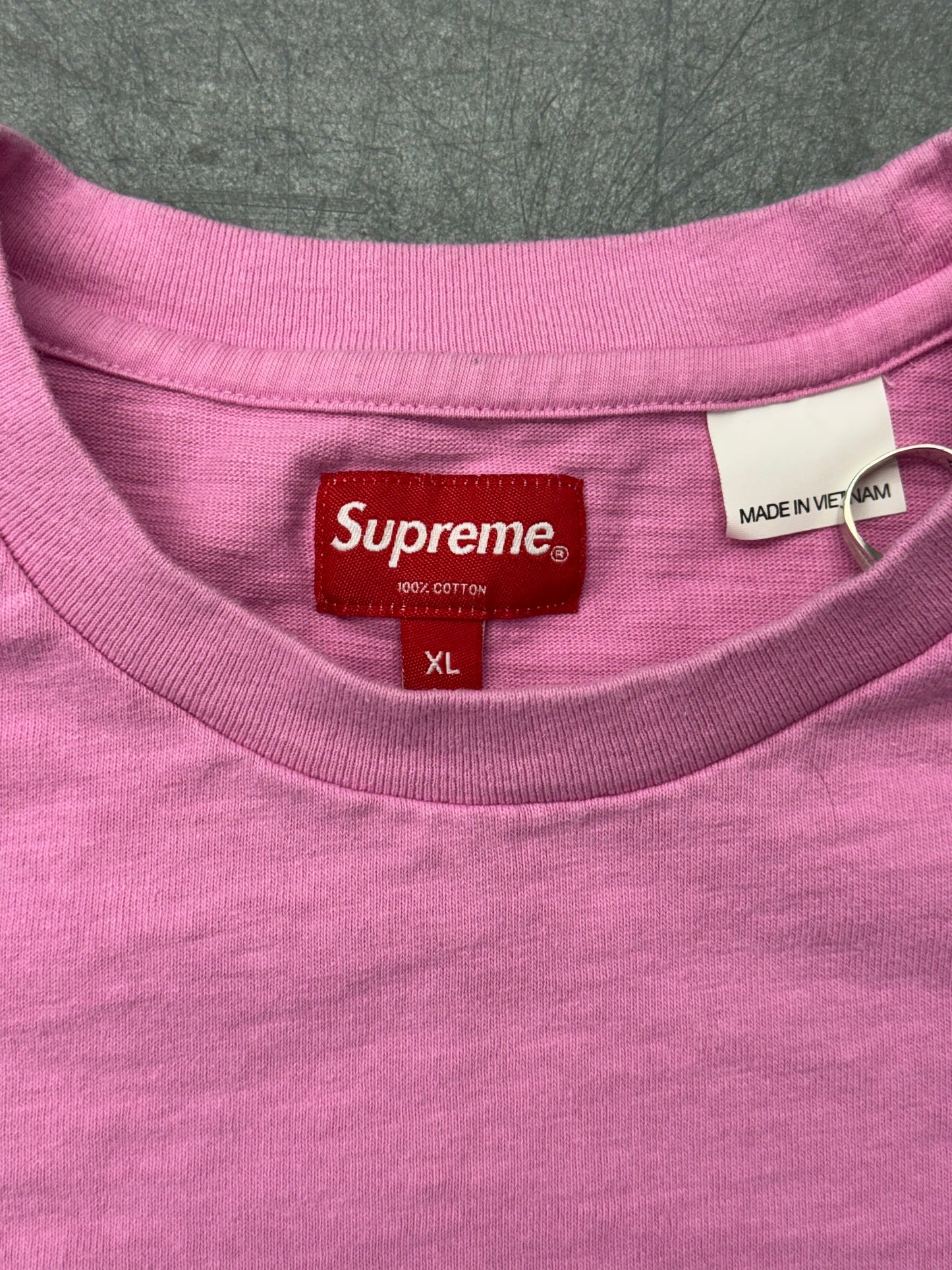 SS22 SUPREME CLASSIC LOGO SHORT-SLEEVE POCKET TEE