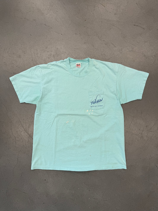 90S FISH NAKED SIESTA KEY, FLORIDA TEE (ANVIL TAG)